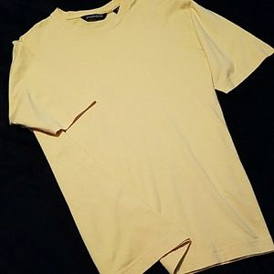 Men's Joseph Lyman Yellow Cotton Tee
